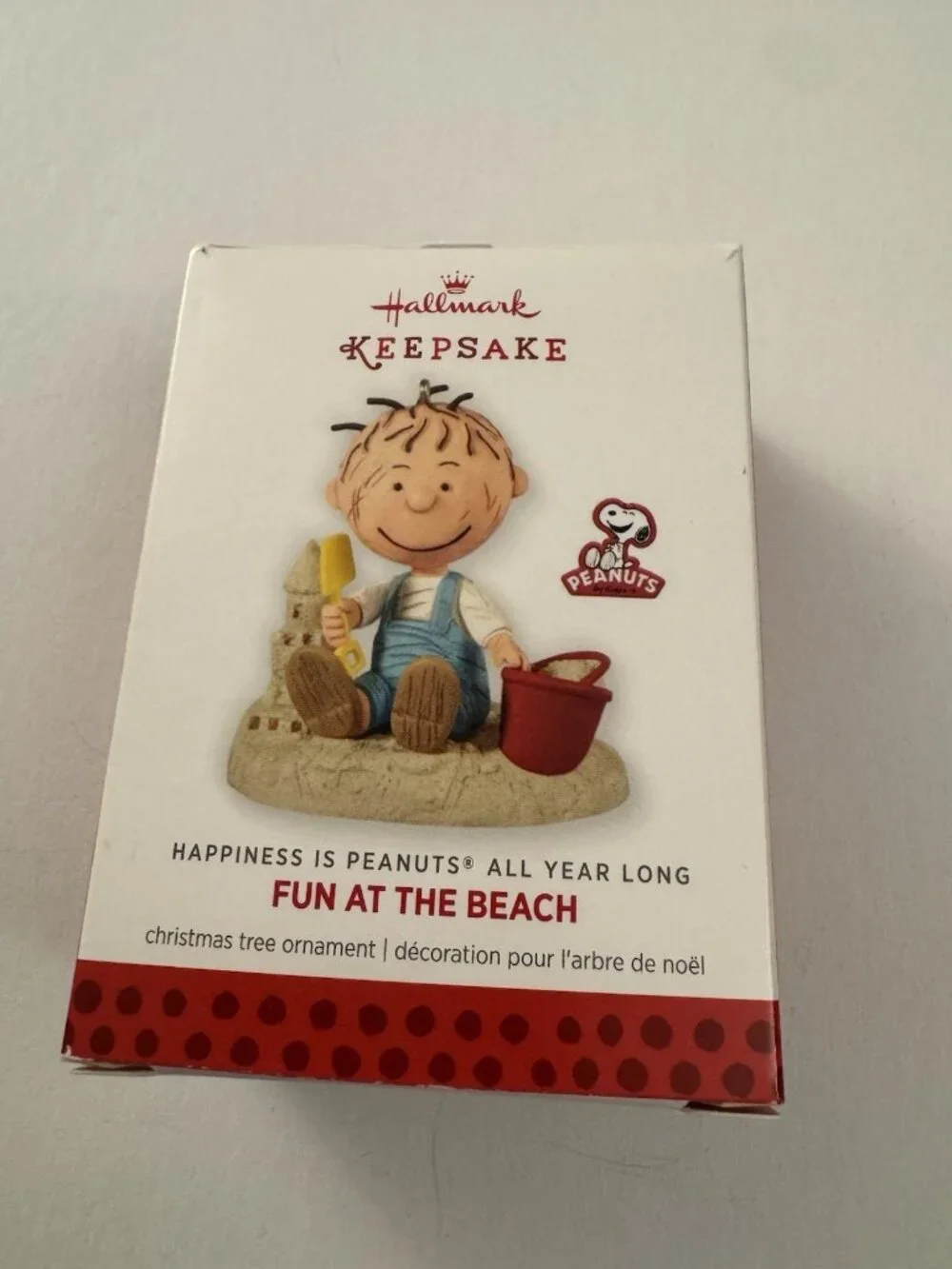 Hallmark Peanuts Pigpen Fun At The Beach 1st In Happiness Is Peanuts LX7